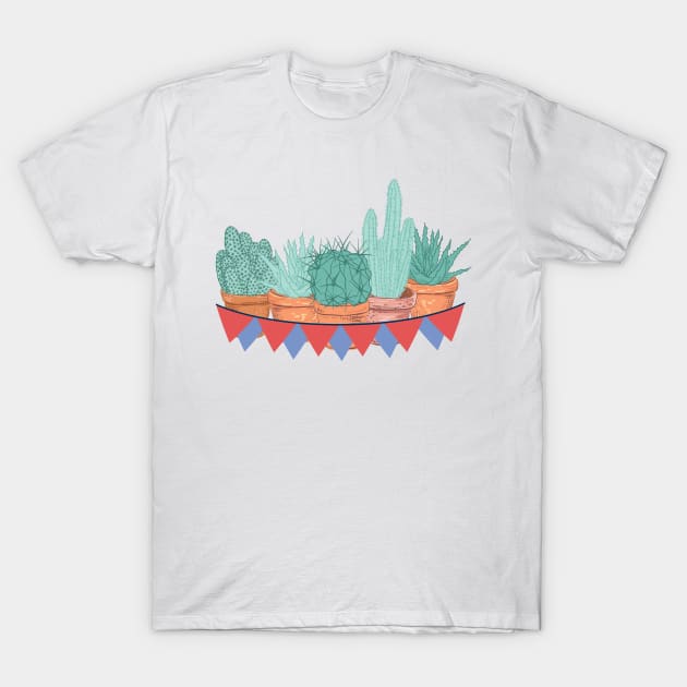 Cactus Party! T-Shirt by SWON Design